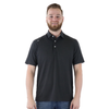 48-Hour Zusa Men's Charcoal Heather Itasca Polo