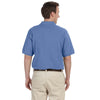 Harriton Men's Nautical Blue 5.6 oz. Easy Blend Polo