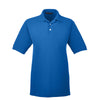 Harriton Men's True Royal 5.6 oz. Easy Blend Polo