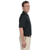 Harriton Men's Black 5.6 oz. Tall Easy Blend Polo