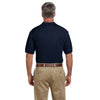 Harriton Men's Navy 5 oz. Blend-Tek Polo