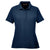 Harriton Women's Navy 5 oz. Blend-Tek Polo