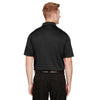 Harriton Men's Black Advantage Snag Protection Plus Polo