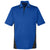 Harriton Men's True Royal/ Black Tall Flash Snag Protection Plus Colorblock Polo