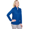 Harriton Women's True Royal Advantage Snag Protection Plus Quarter-Zip