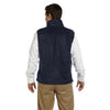 Harriton Men's Navy 8 oz. Fleece Vest