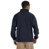 Harriton Men's Navy Tall 8 oz. Full-Zip Fleece