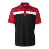 Cutter & Buck Men's Cardinal Red/Black Chambers Polo