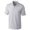 Cutter & Buck Men's Elemental Grey DryTec Advantage Space Dye Polo