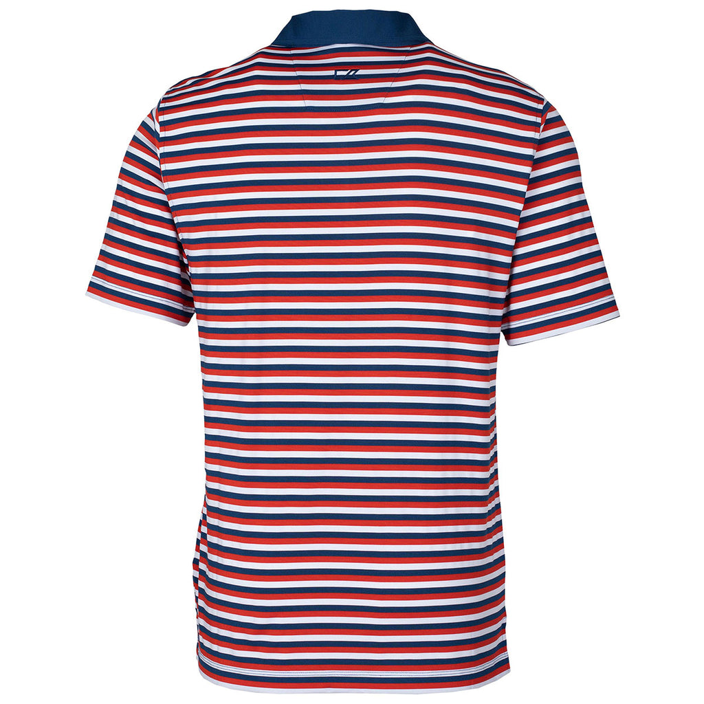 Cutter & Buck Men's Mars Forge Polo Multi Strip