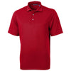 Cutter & Buck Men's Cardinal Red Virtue Eco Pique Recycled Polo