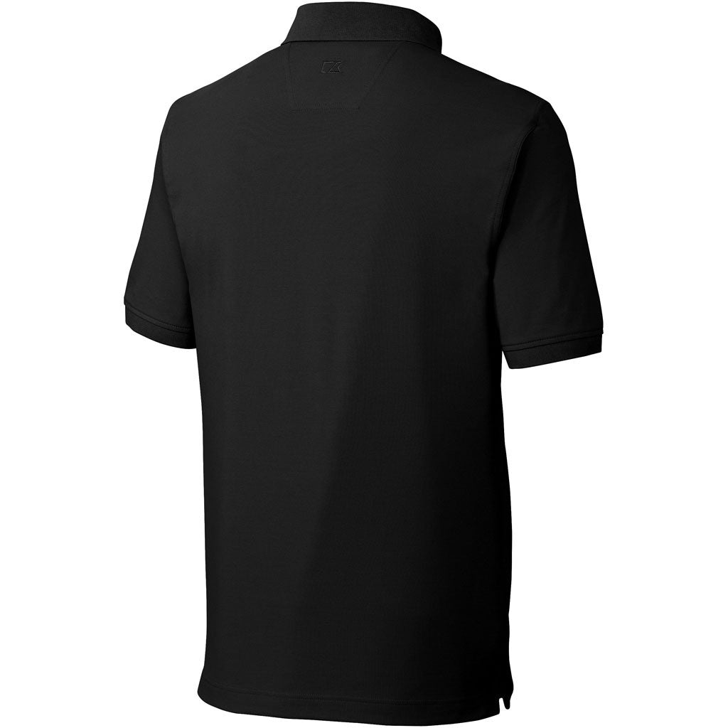 Cutter & Buck Men's Black Advantage Polo