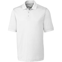 Cutter & Buck Men's White Advantage Polo