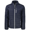 Cutter & Buck Men's Dark Navy/Silver Rainier Jacket