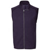 Cutter & Buck Men's College Purple Heather Mainsail Vest