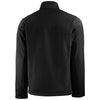 Cutter & Buck Men's Black Evoke Eco Softshell Recycled Full Zip Jacket