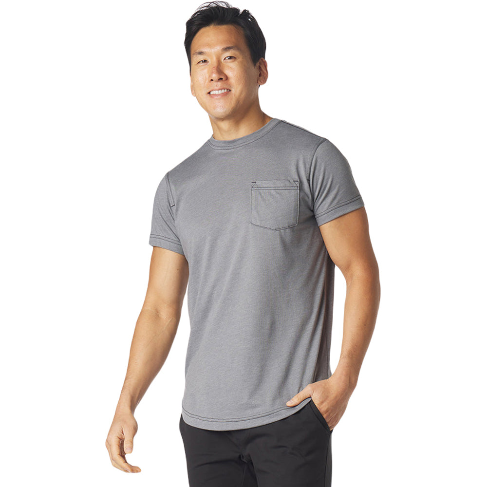 Glyder Men's Smoke Grey Do No Harm Tee