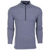 Greyson Men's Smoke Heather Sequoia 1/4 Zip