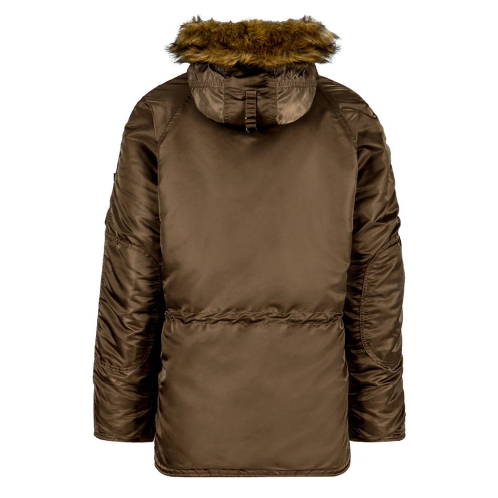 Alpha Industries Men's Coyote Brown N-3B Parka