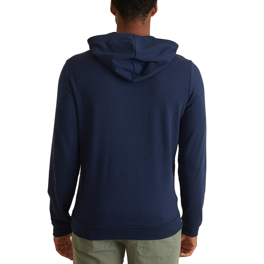 Marine Layer Men's True Navy Sunset Pullover Hoodie