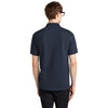 Mercer+Mettle Men's Night Navy Stretch Heavyweight Pique Polo