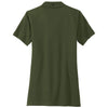 Mercer+Mettle Women's Townsend Green Stretch Heavyweight Pique Polo