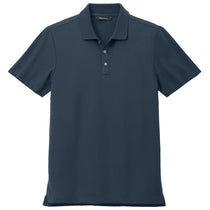 Mercer+Mettle Men's Night Navy Stretch Pique Polo