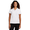 Mercer+Mettle Women's White Stretch Pique Polo