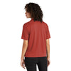 Mercer+Mettle Women's Terracotta Stretch Jersey Polo