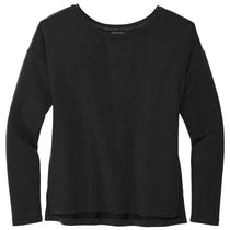 Mercer+Mettle Women's Deep Black Stretch Drop Shoulder Pullover