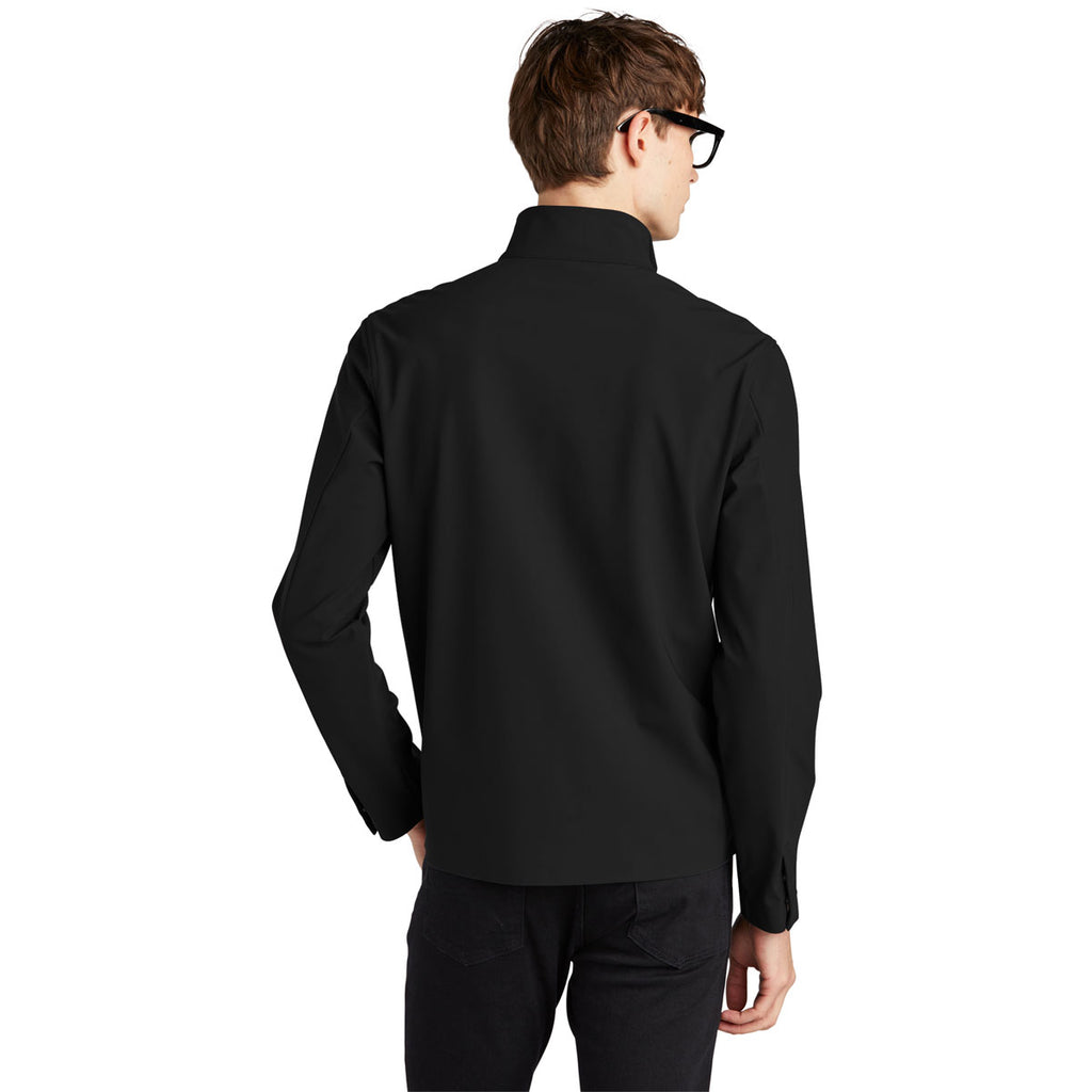 Mercer+Mettle Men's Deep Black Faille Soft Shell