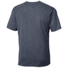 Clique Men's Navy Heather Charge Active Short Sleeve Tee