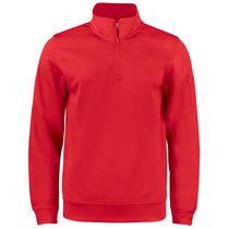 Clique Men's Red Lift Performance Quarter Zip