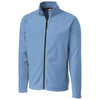 Clique Men's Light Blue Summit Full Zip Microfleece