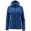 Stormtech Women's Classic Blue Stripe Novarra Full Zip Hoody