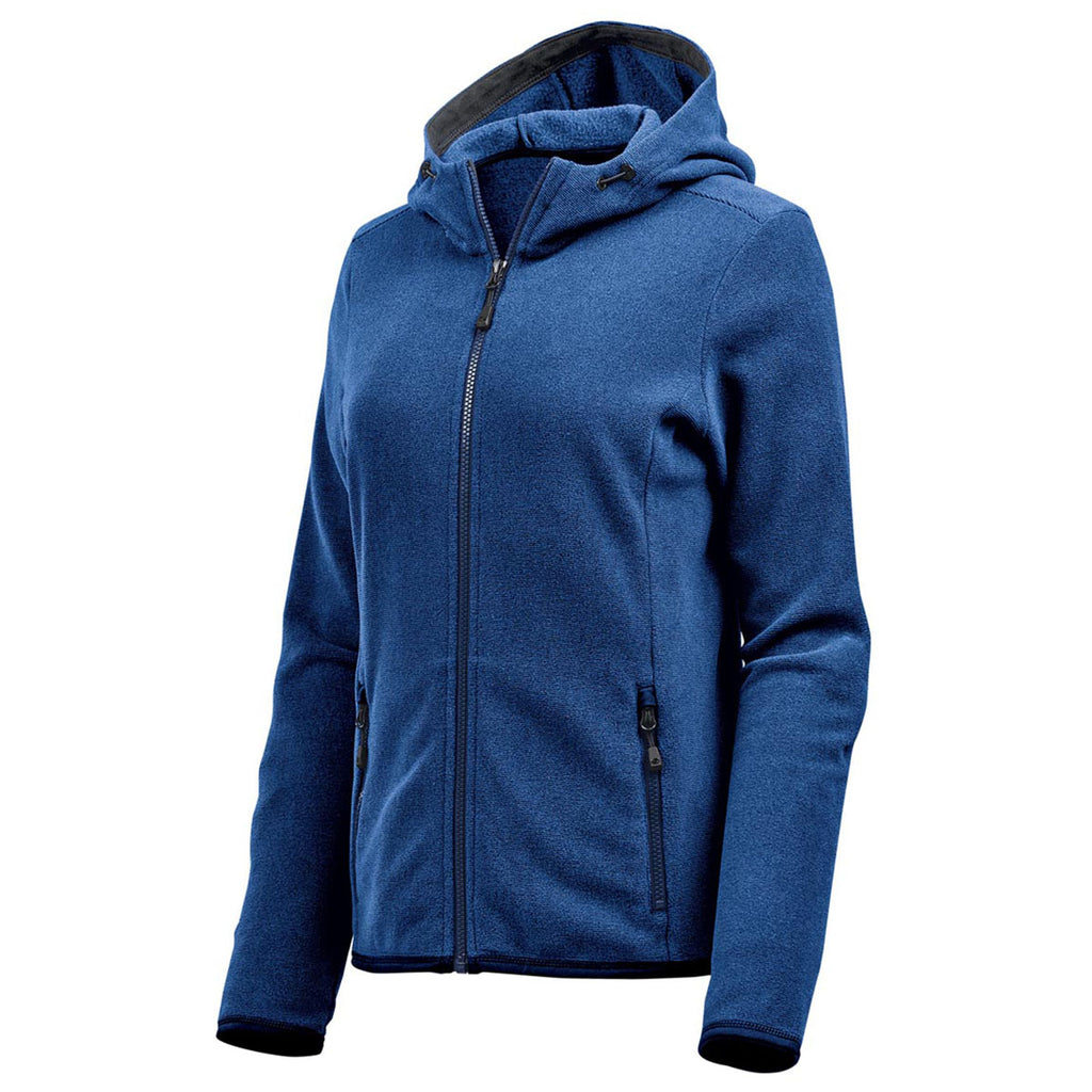 Stormtech Women's Classic Blue Stripe Novarra Full Zip Hoody