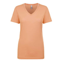 Next Level Women's Light Orange Ideal V-Neck Tee