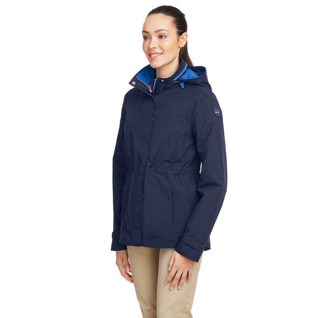 Nautica Women's Nautica Navy Voyage Raincoat