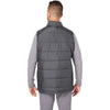 Nautica Men's Graphite/Graphite Heather Harbor Puffer Vest