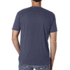 Next Level Men's Indigo Premium Fitted Short-Sleeve V-Neck Tee