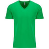 Next Level Men's Kelly Green Premium Fitted Short-Sleeve V-Neck Tee