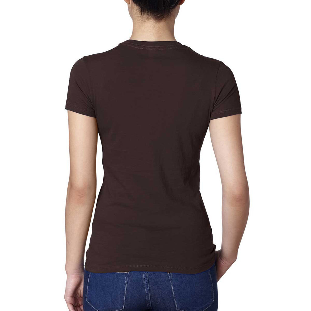 Next Level Women's Dark Chocolate Boyfriend Tee