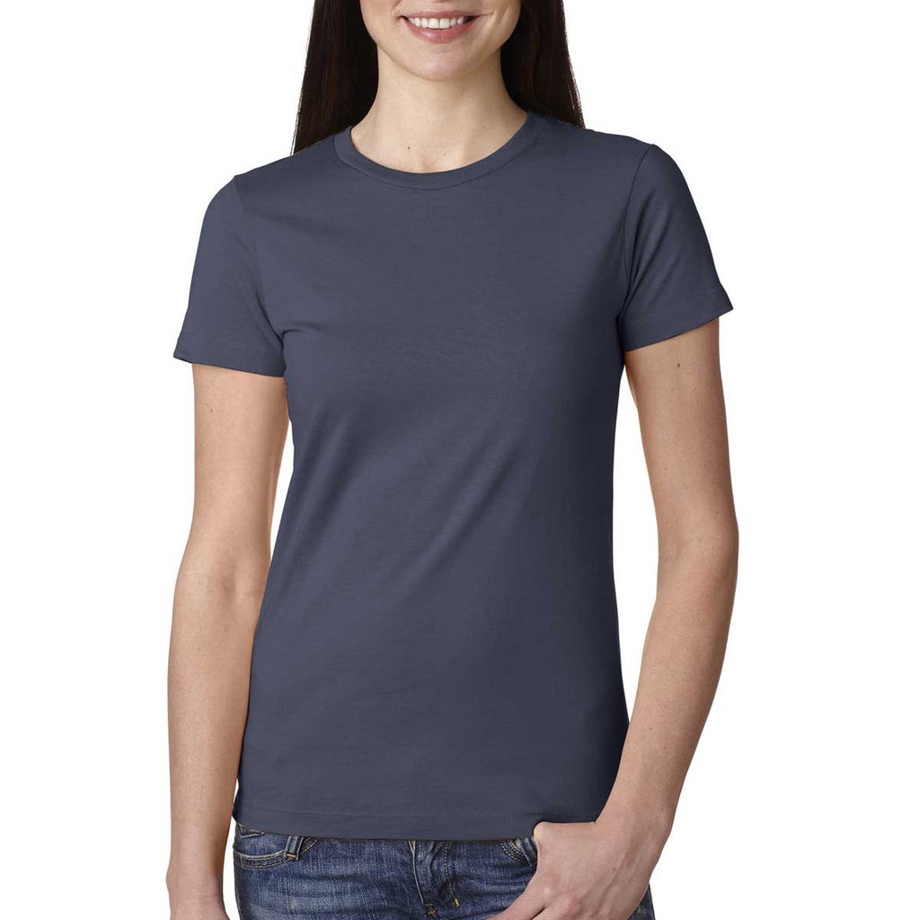 Next Level Women's Indigo Boyfriend Tee