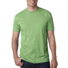 Next Level Men's Apple Green Premium Fitted CVC Crew Tee