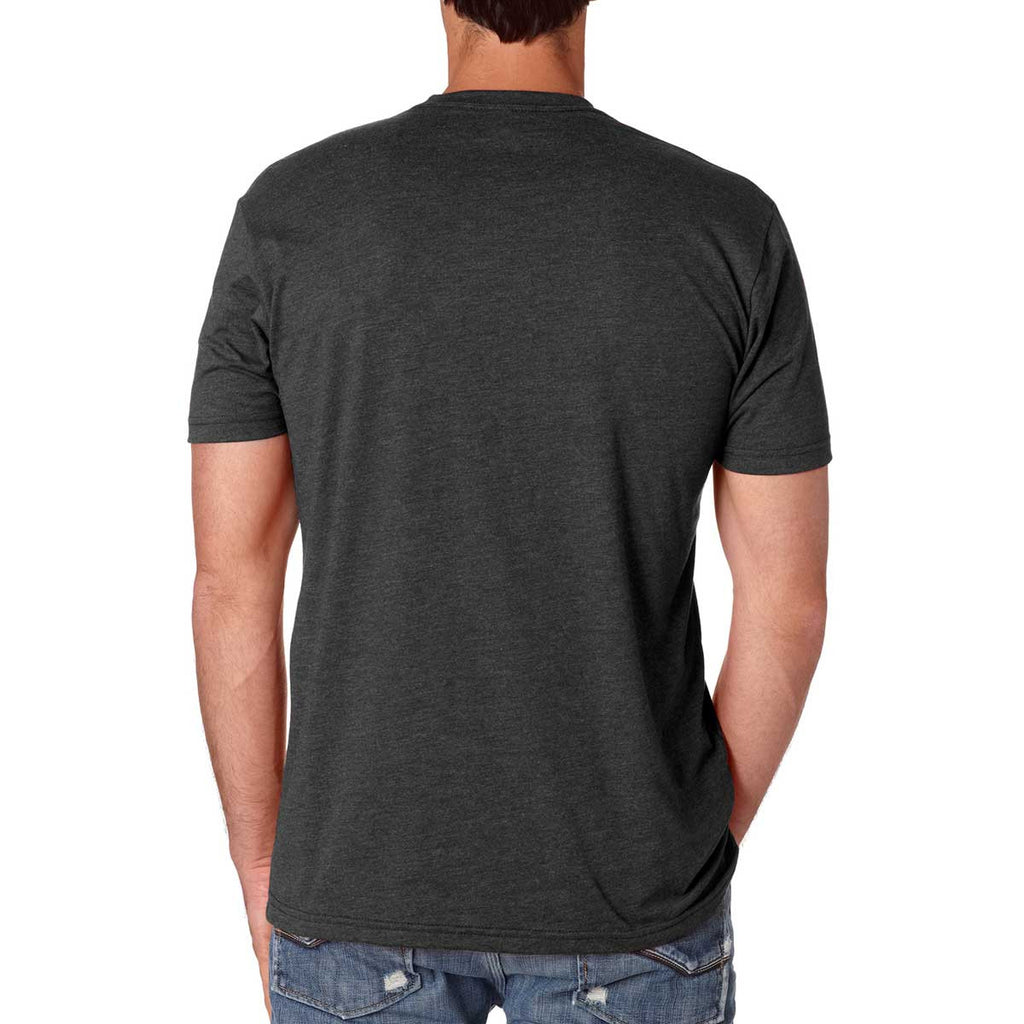 Next Level Men's Charcoal Premium Fitted CVC Crew Tee