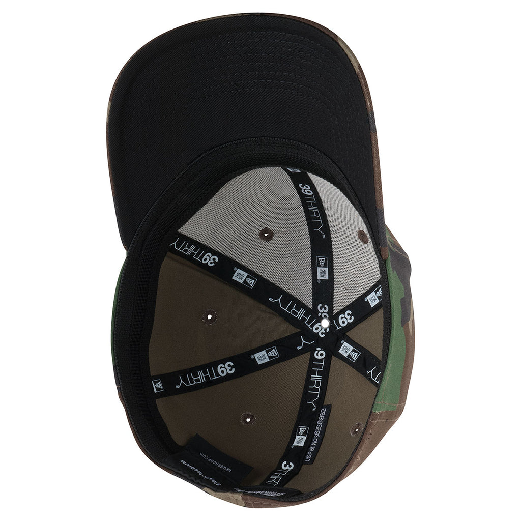 New Era Camo Structured Stretch Cotton Cap