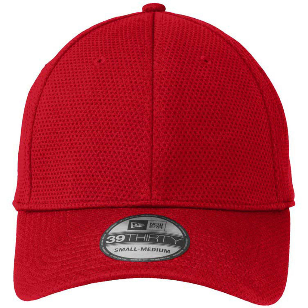 New Era 39THIRTY Tech Scarlet Mesh Cap