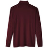 North End Men's Burgundy Jaq Snap-Up Stretch Performance Pullover