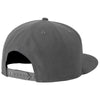 New Era Graphite Standard Fit Flat Bill Snapback Cap