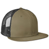 New Era Olive/Black Standard Fit Snapback Trucker Cap